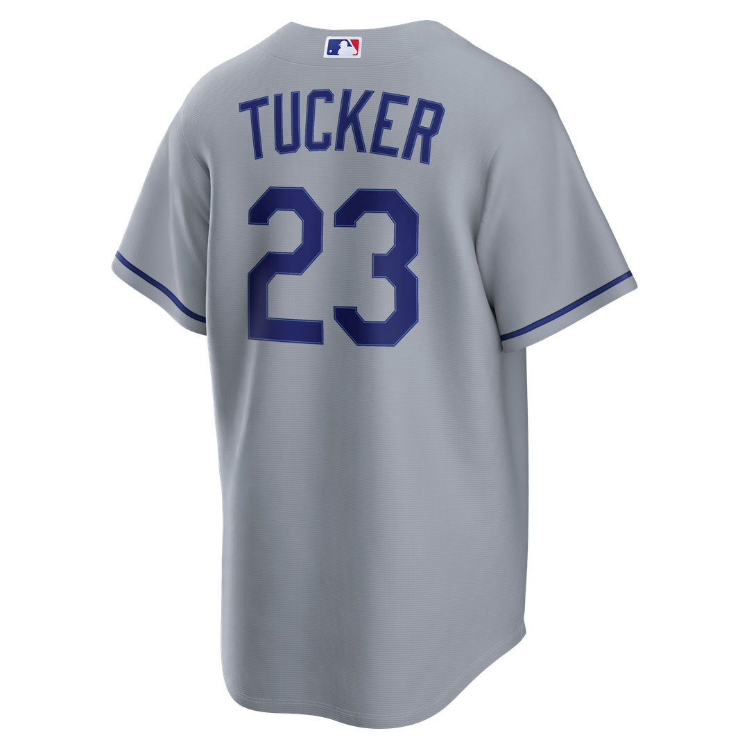 Kyle Tucker Los Angeles Dodgers Road Replica Jersey - Gray