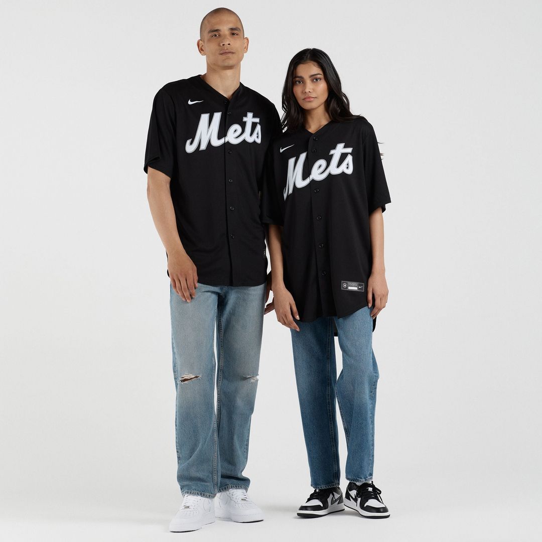 Francisco Lindor New York Mets Replica Player Jersey - Black