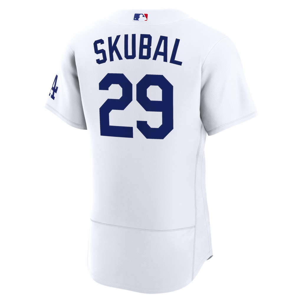 Tarik Skubal Los Angeles Dodgers Home Authentic Jersey - White