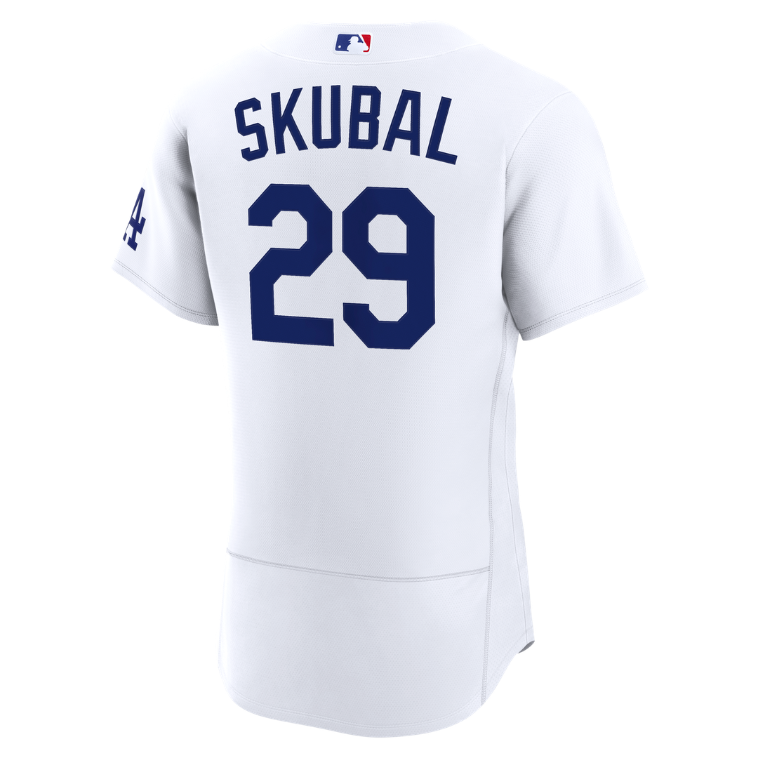 Tarik Skubal Los Angeles Dodgers Home Authentic Jersey - White