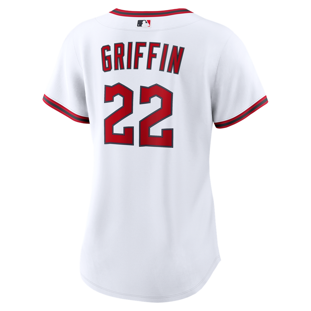 Foster Griffin Cleveland Guardians Women's Home Replica Jersey - White