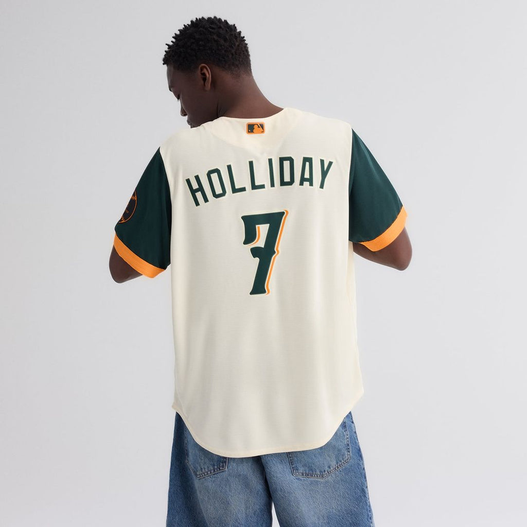 Jackson Holliday Baltimore Orioles 2026 City Connect Stadium Jersey - Cream