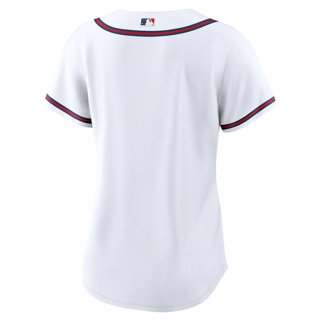 Atlanta Braves Women's Home Replica Jersey - White