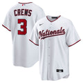 Dylan Crews Washington Nationals Home Replica Jersey - White