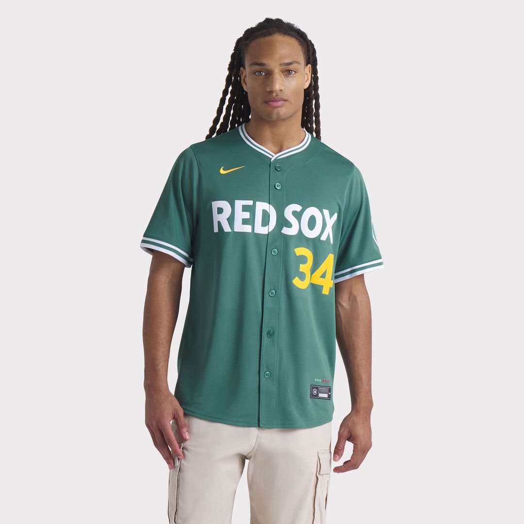 David Ortiz Boston Red Sox 2025 City Connect Limited Retired Player Jersey - Green