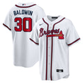Drake Baldwin Atlanta Braves Home Replica Jersey - White