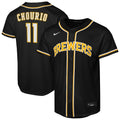 Jackson Chourio Milwaukee Brewers Youth Fashion Replica Player Jersey - Black