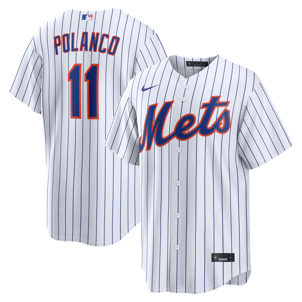 Jorge Polanco New York Mets Home Replica Jersey - White