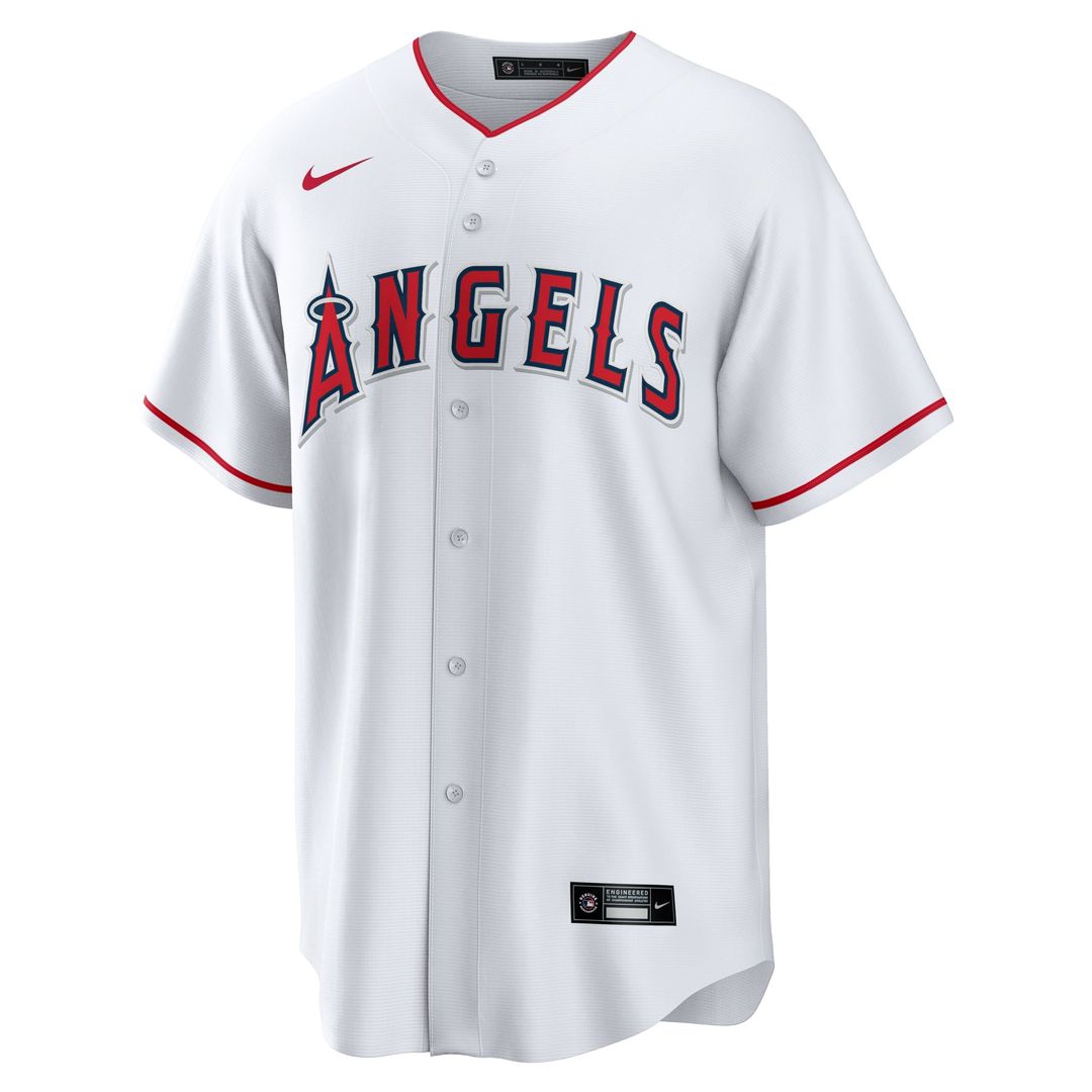Los Angeles Angels #1 Dad Home Replica Jersey - White