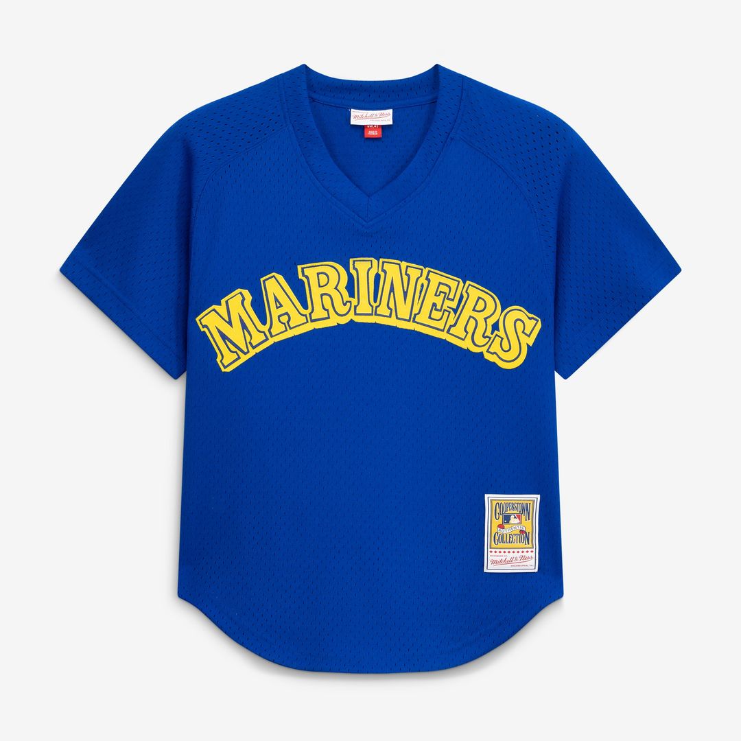 Ken Griffey Jr. Seattle Mariners Authentic Batting Practice Jersey - Royal
