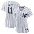 Anthony Volpe New York Yankees Women's Home Replica Player Jersey - White