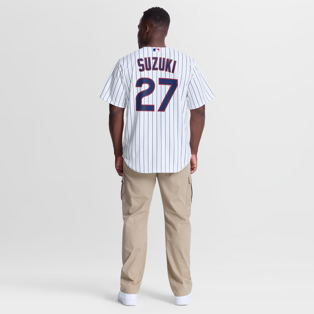 Seiya Suzuki Chicago Cubs Home Replica Jersey - White