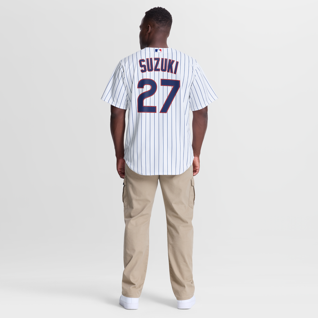 Seiya Suzuki Chicago Cubs Home Replica Jersey - White