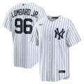 George Lombard Jr. New York Yankees Home Replica Jersey - White