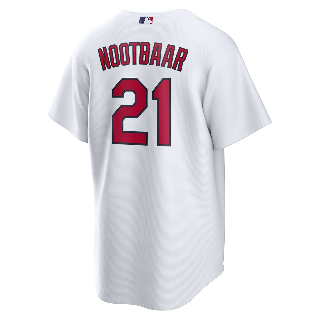 Lars Nootbaar St. Louis Cardinals Home Replica Jersey - White
