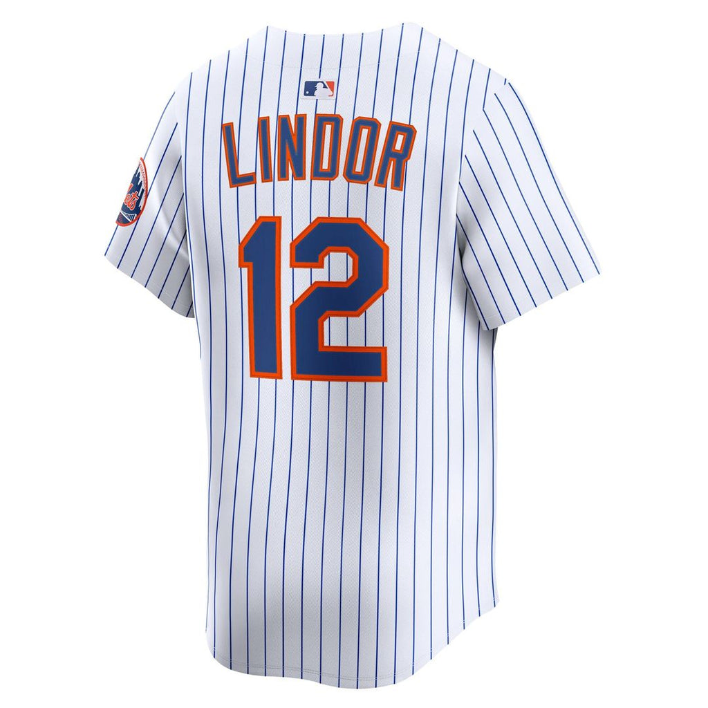 Francisco Lindor New York Mets Home Limited Jersey - White
