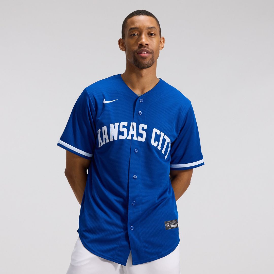 Kansas City Royals Road Replica Team Jersey - Gray