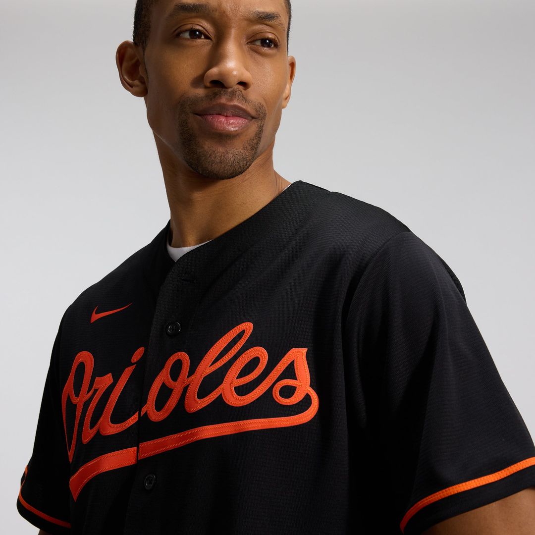 Baltimore Orioles Alternate Replica Team Jersey - Black