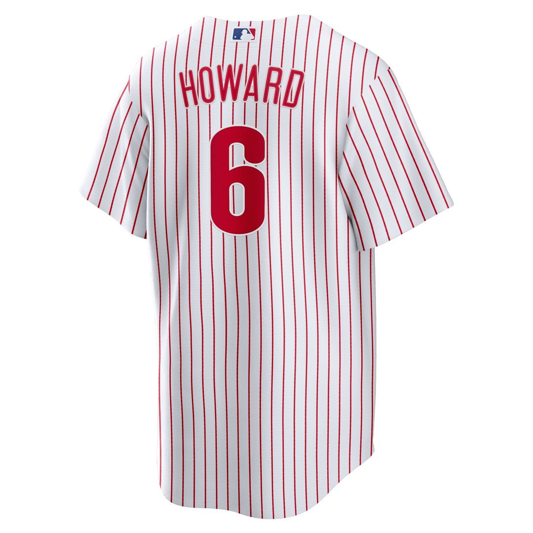 Ryan Howard Philadelphia Phillies Replica Player Jersey - White