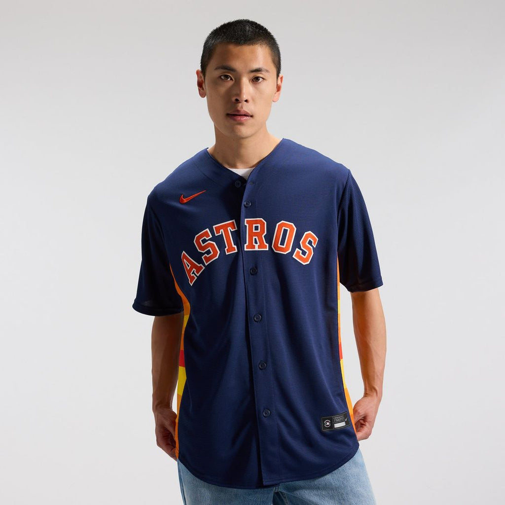 Jose Altuve Houston Astros Alternate 2 Replica Jersey - Navy