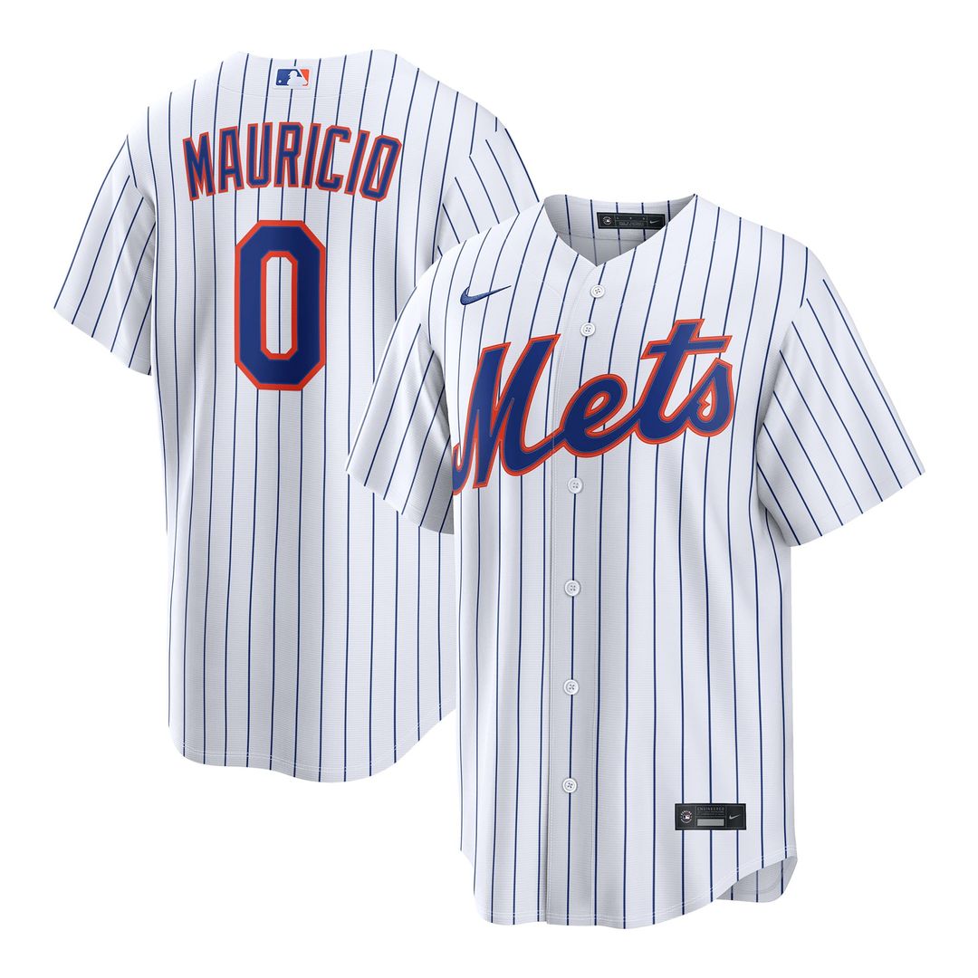 Ronny Mauricio New York Mets Home Replica Jersey - White