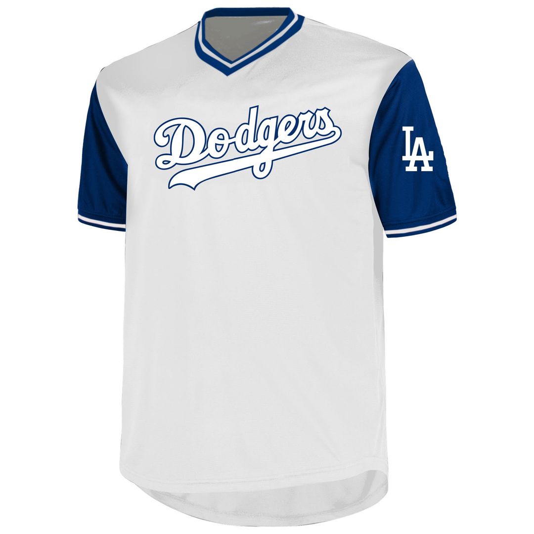 Mookie Betts Los Angeles Dodgers Profile Big & Tall Name & Number Jersey - White
