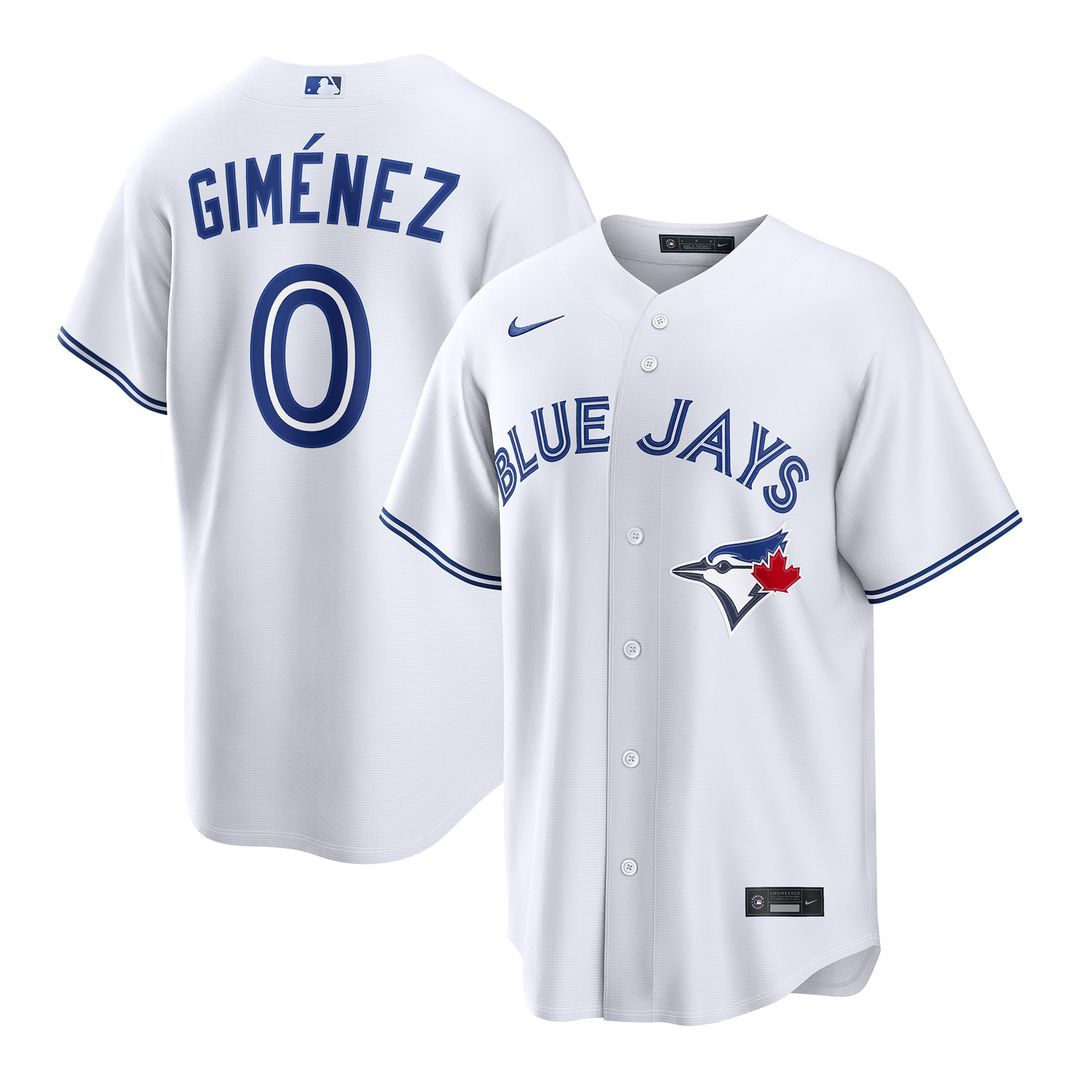 Andrés Giménez Toronto Blue Jays Home Replica Jersey - White