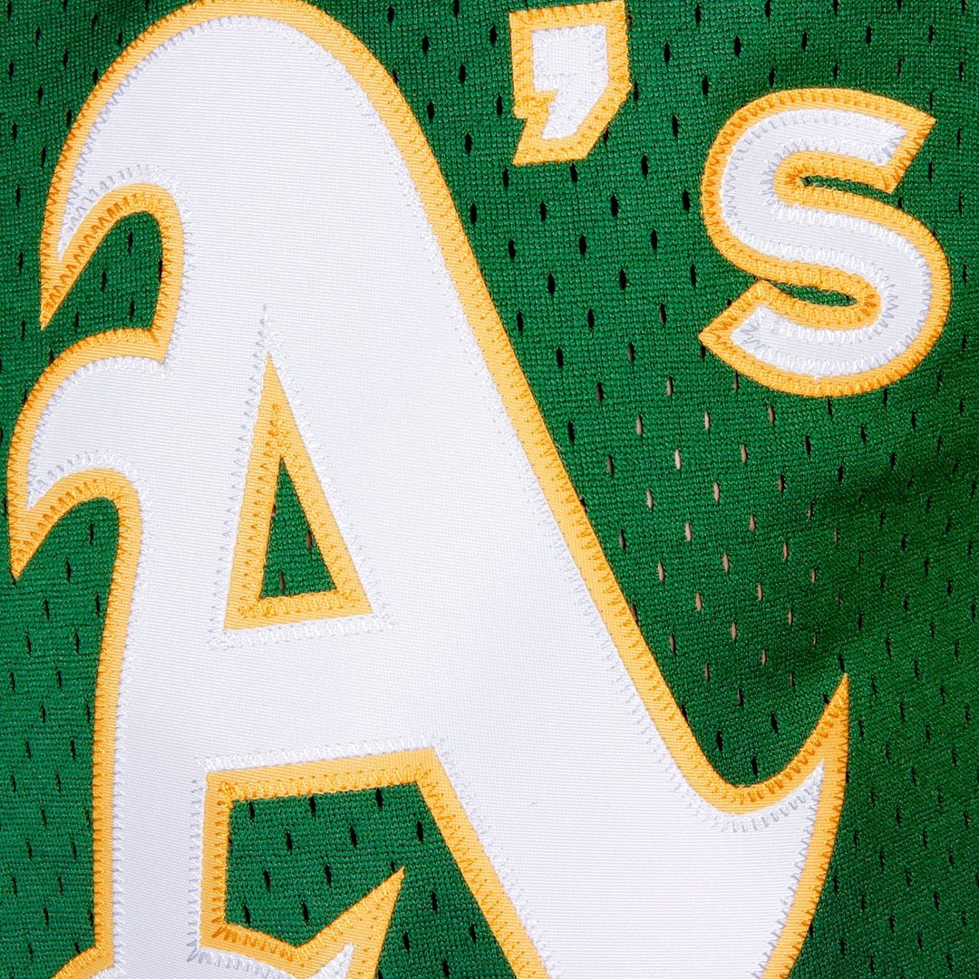 Reggie Jackson Athletics Authentic Batting Practice Jersey - Green