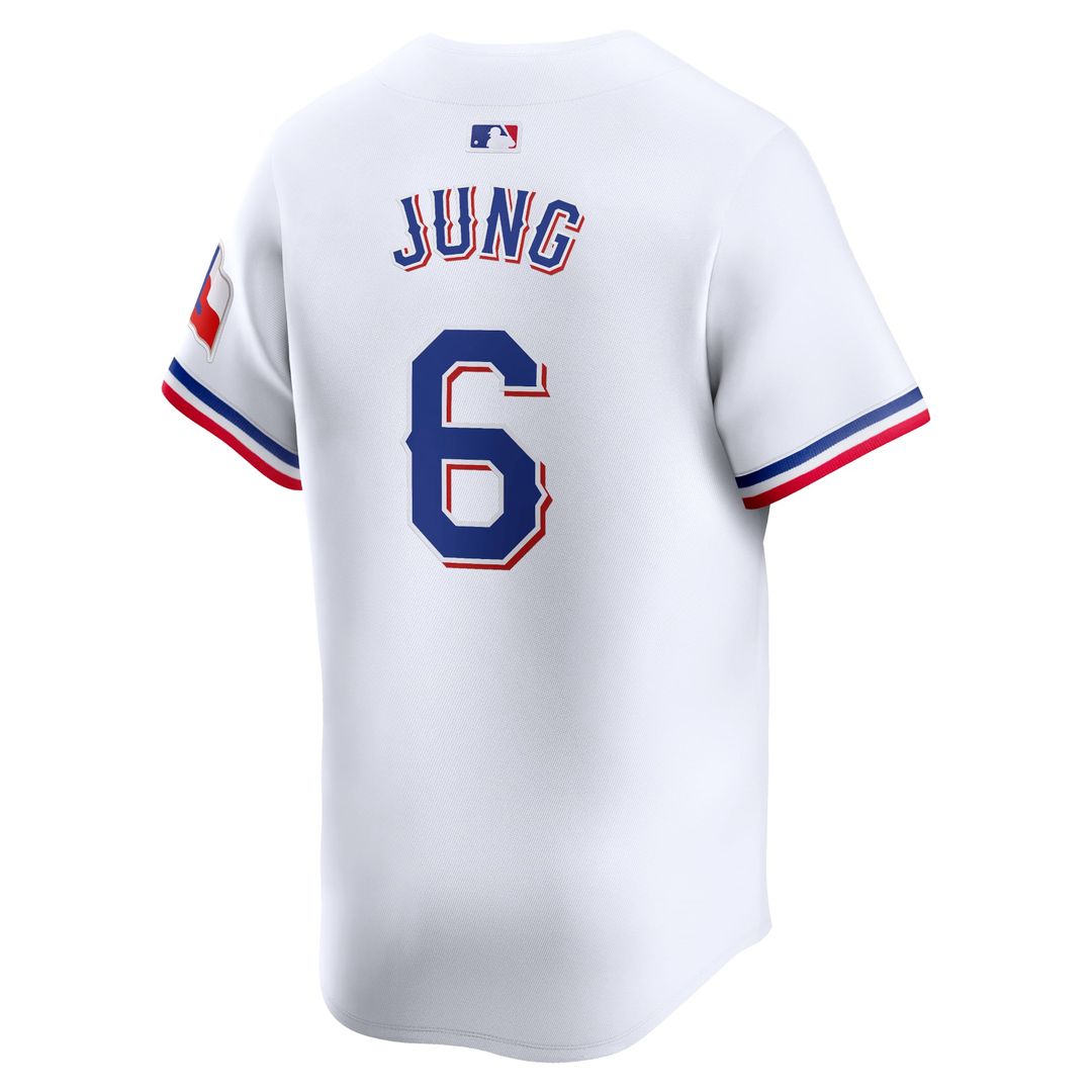 Josh Jung Texas Rangers Home Limited Player Jersey - White