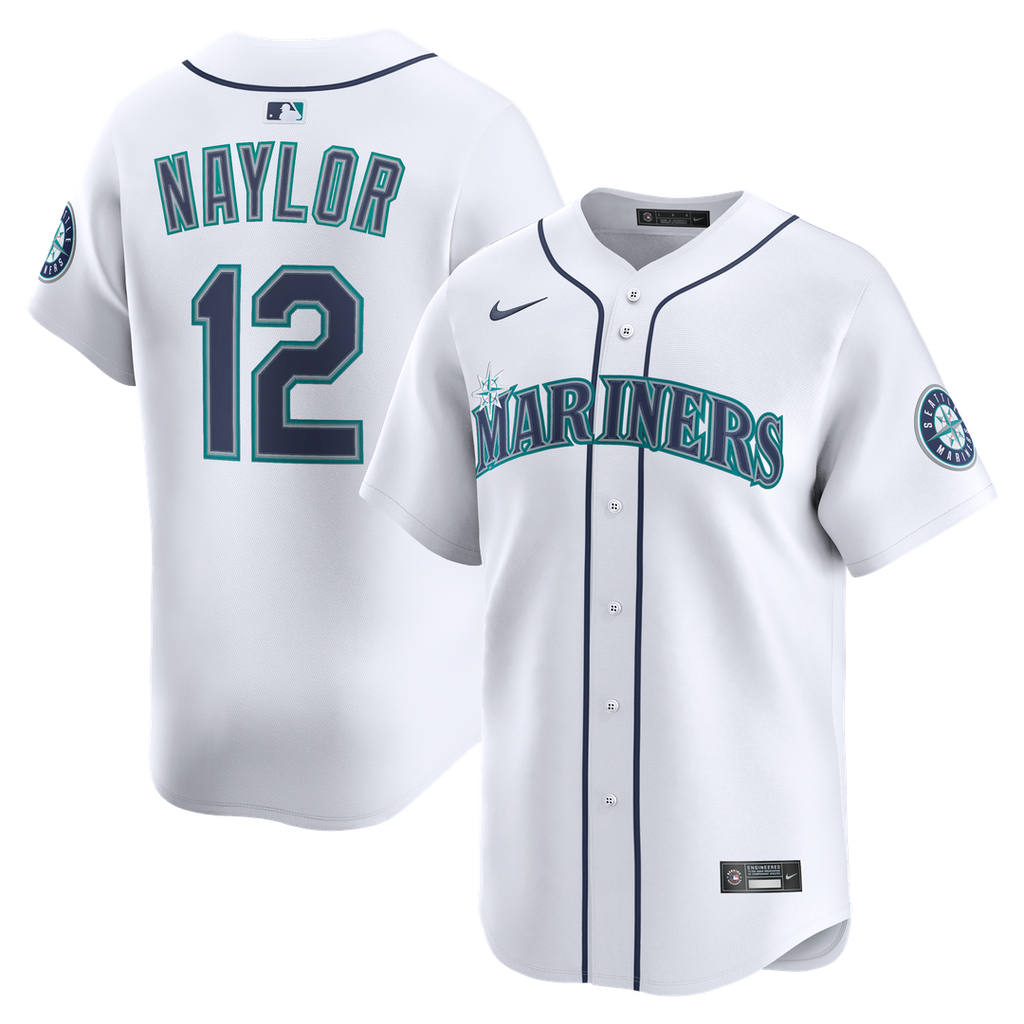 Josh Naylor Seattle Mariners Home Limited Jersey - White