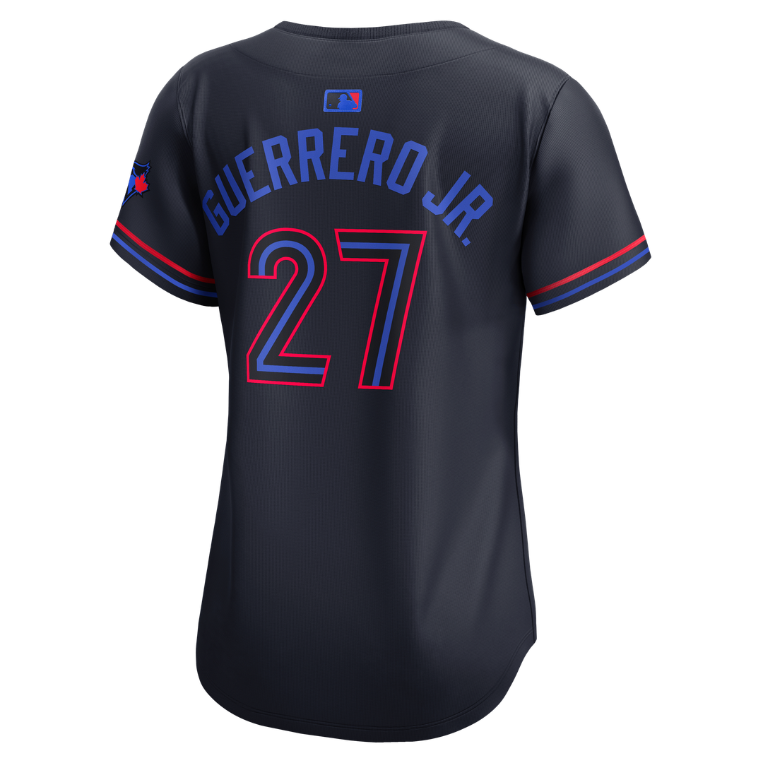 Vladimir Guerrero Jr. Toronto Blue Jays Women's 2024 City Connect Limited Player Jersey - Navy
