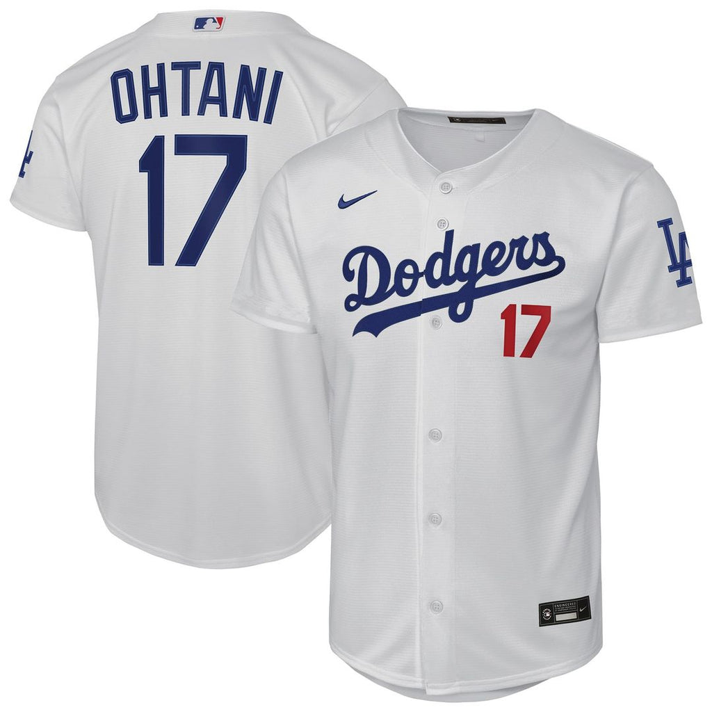 Shohei Ohtani Los Angeles Dodgers Youth Home Stadium Jersey - White