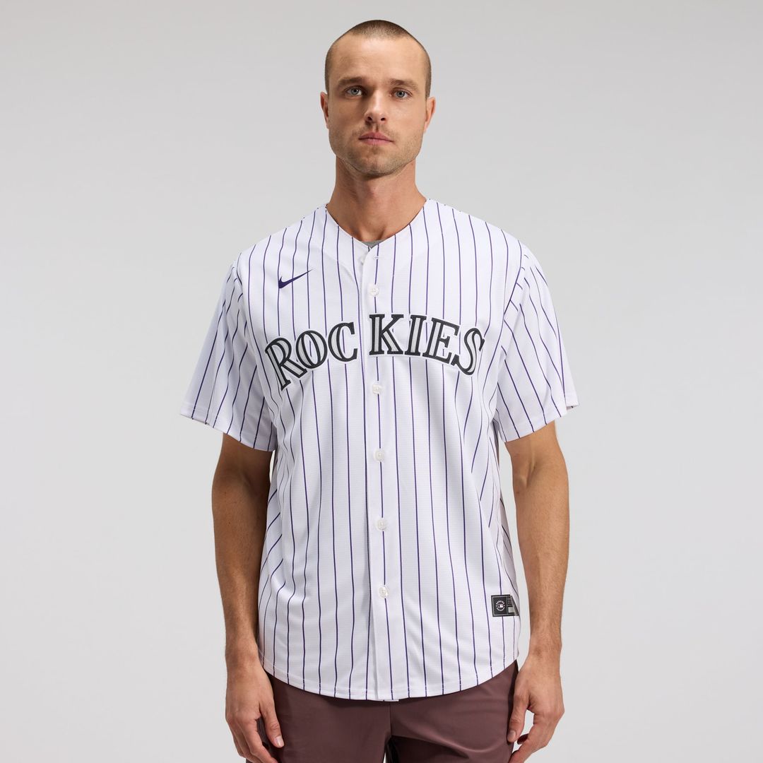 Colorado Rockies Home Replica Team Jersey - White