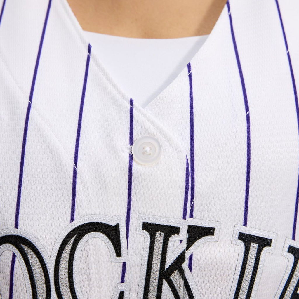 Colorado Rockies Women's Home Replica Team Jersey - White