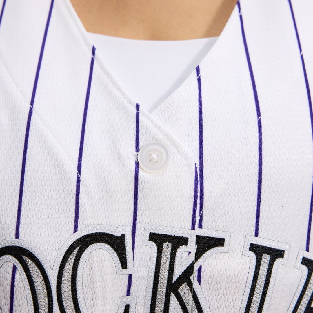 Colorado Rockies Women's Home Replica Team Jersey - White