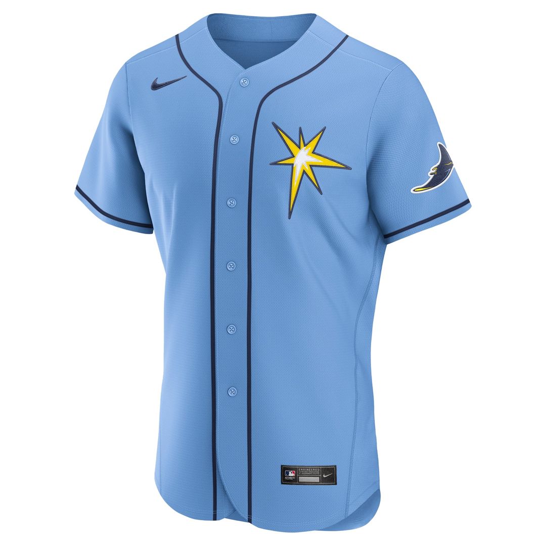 Tampa Bay Rays Alternate Authentic Jersey - Light Blue