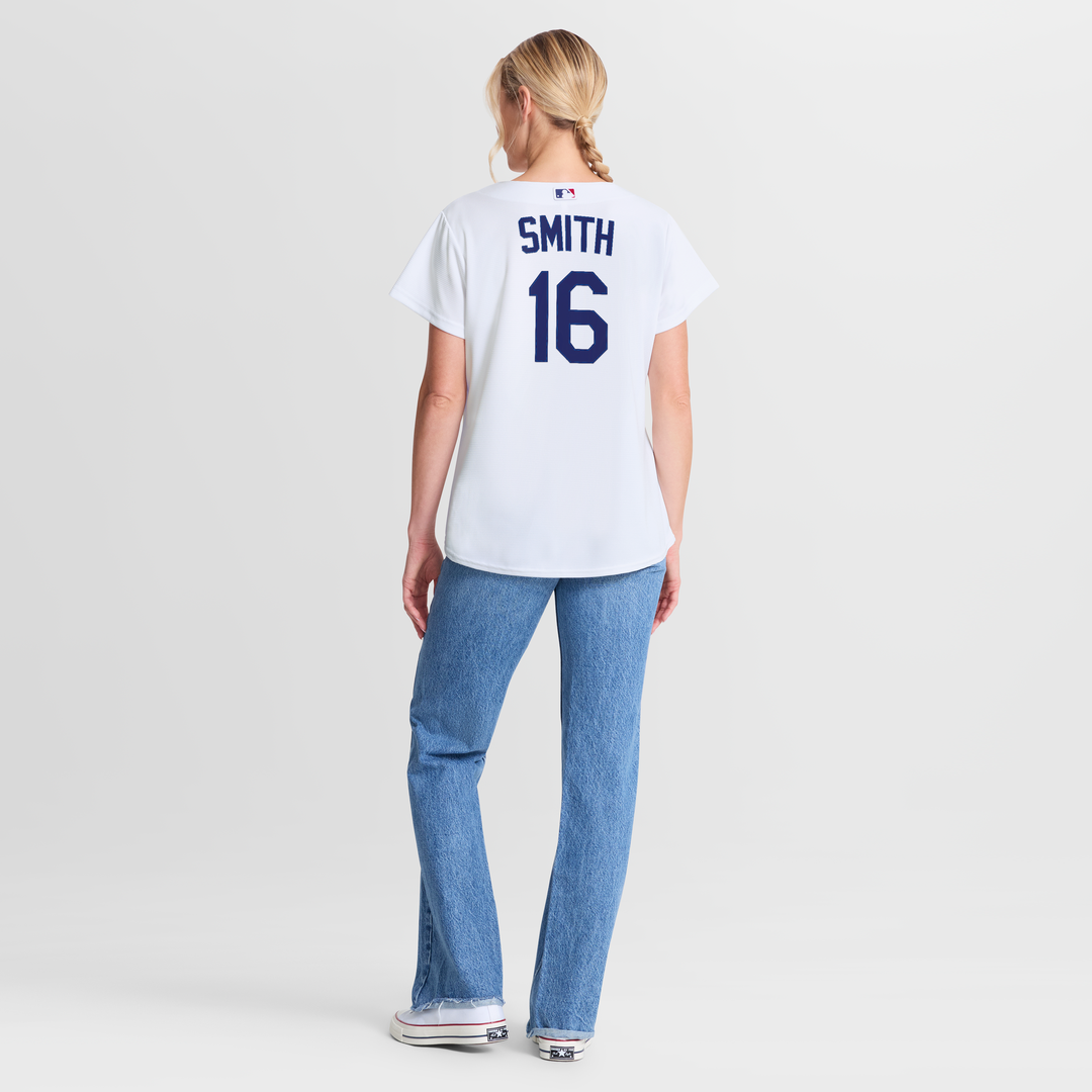 Will Smith Los Angeles Dodgers Women's Home Replica Jersey - White