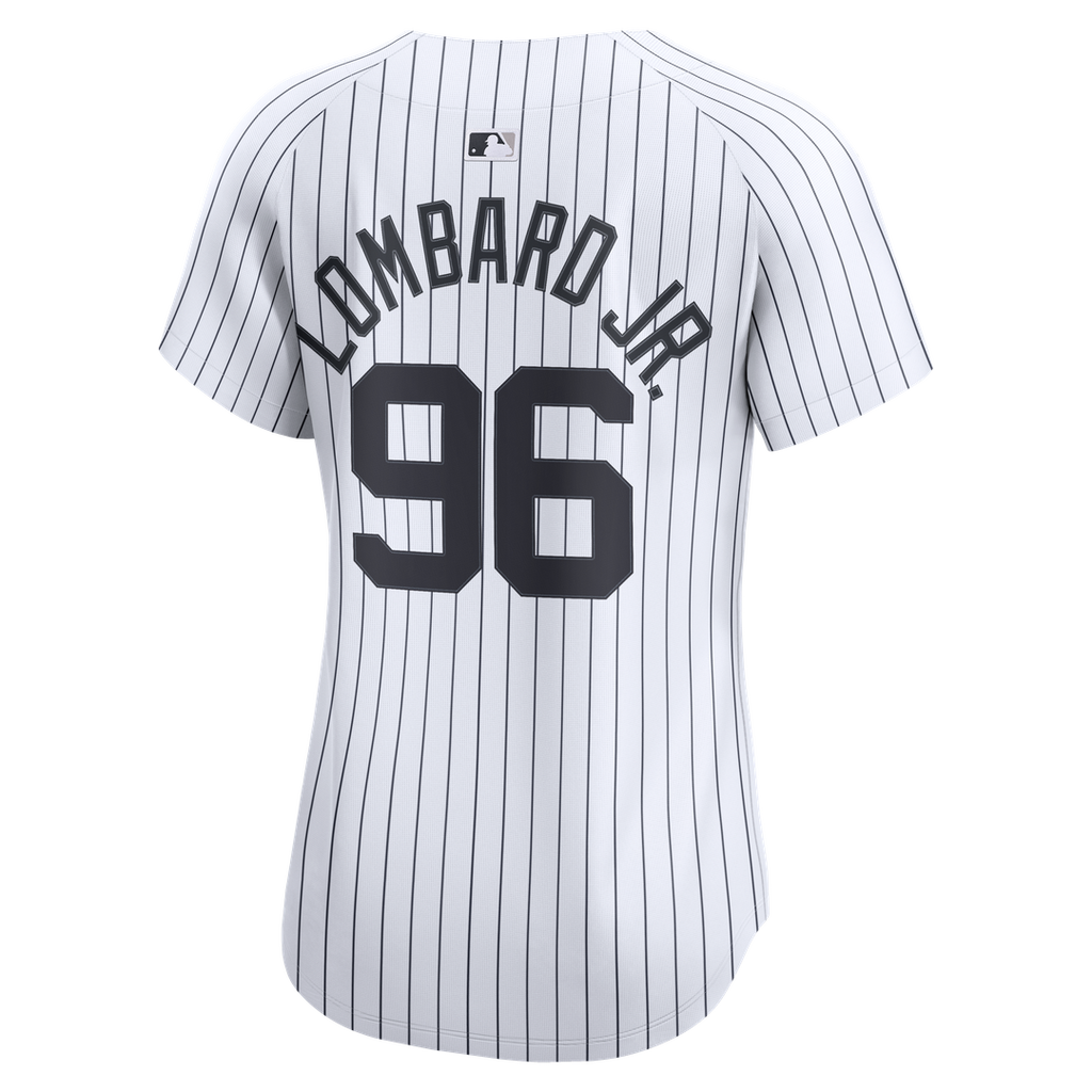George Lombard Jr. New York Yankees Women's Home Limited Jersey - White