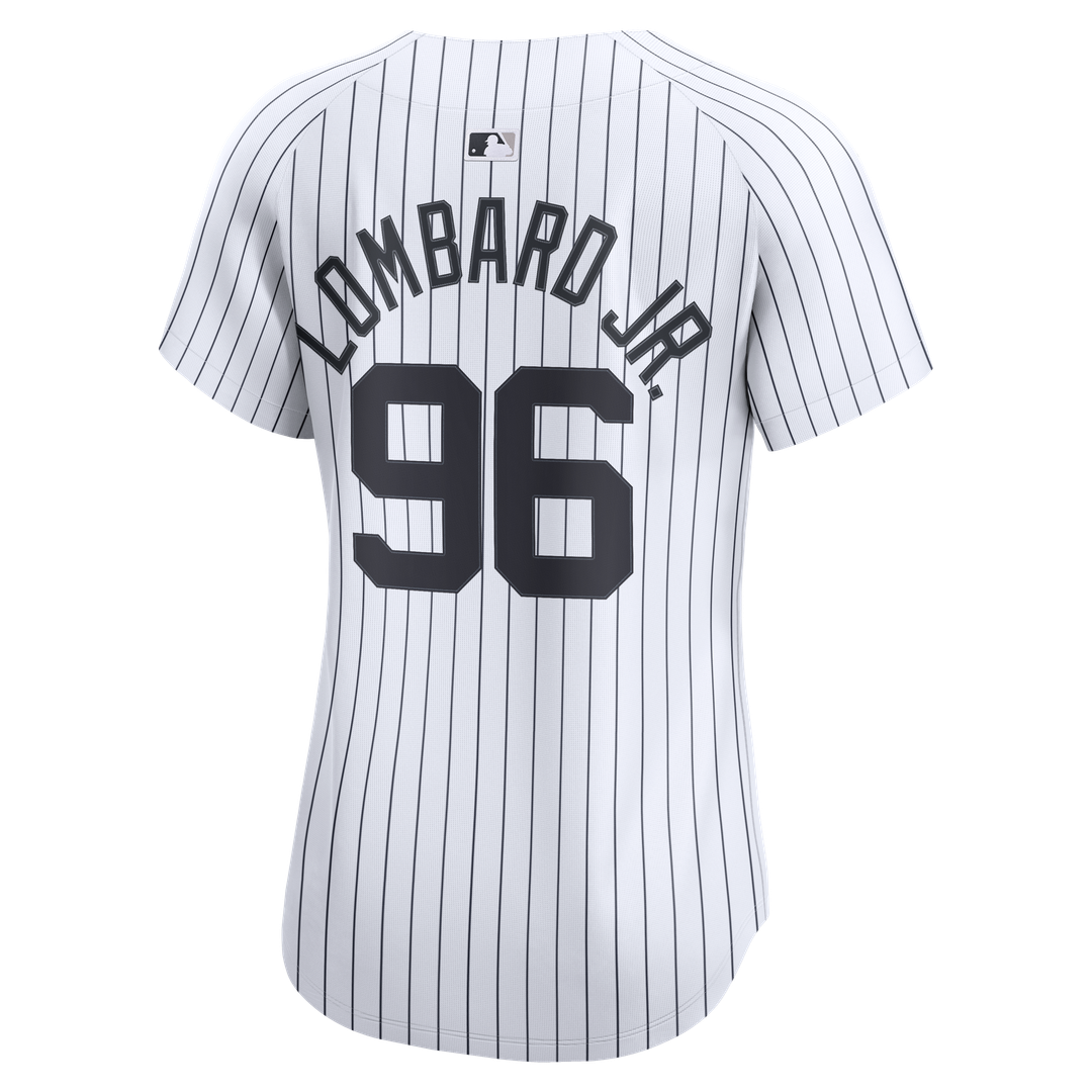 George Lombard Jr. New York Yankees Women's Home Limited Jersey - White
