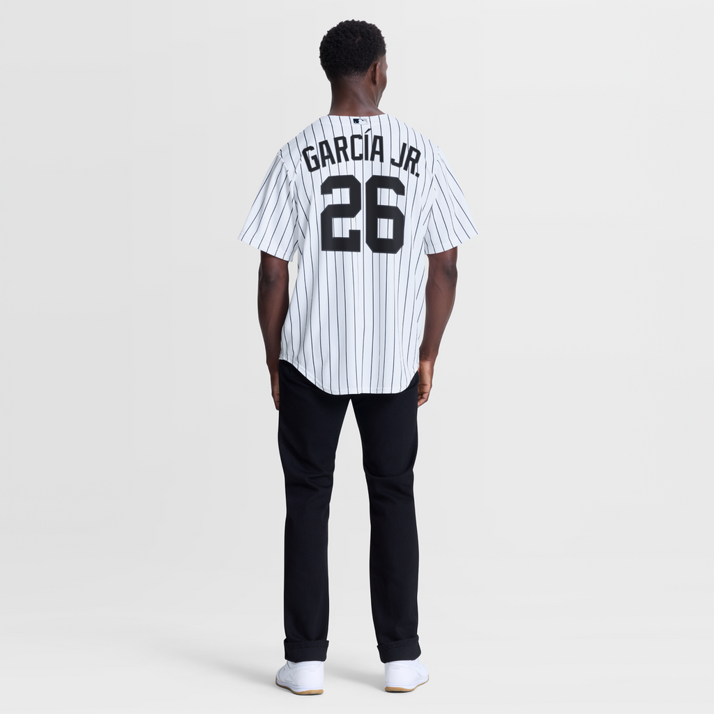 Luis García Jr. New York Yankees Home Replica Jersey - White