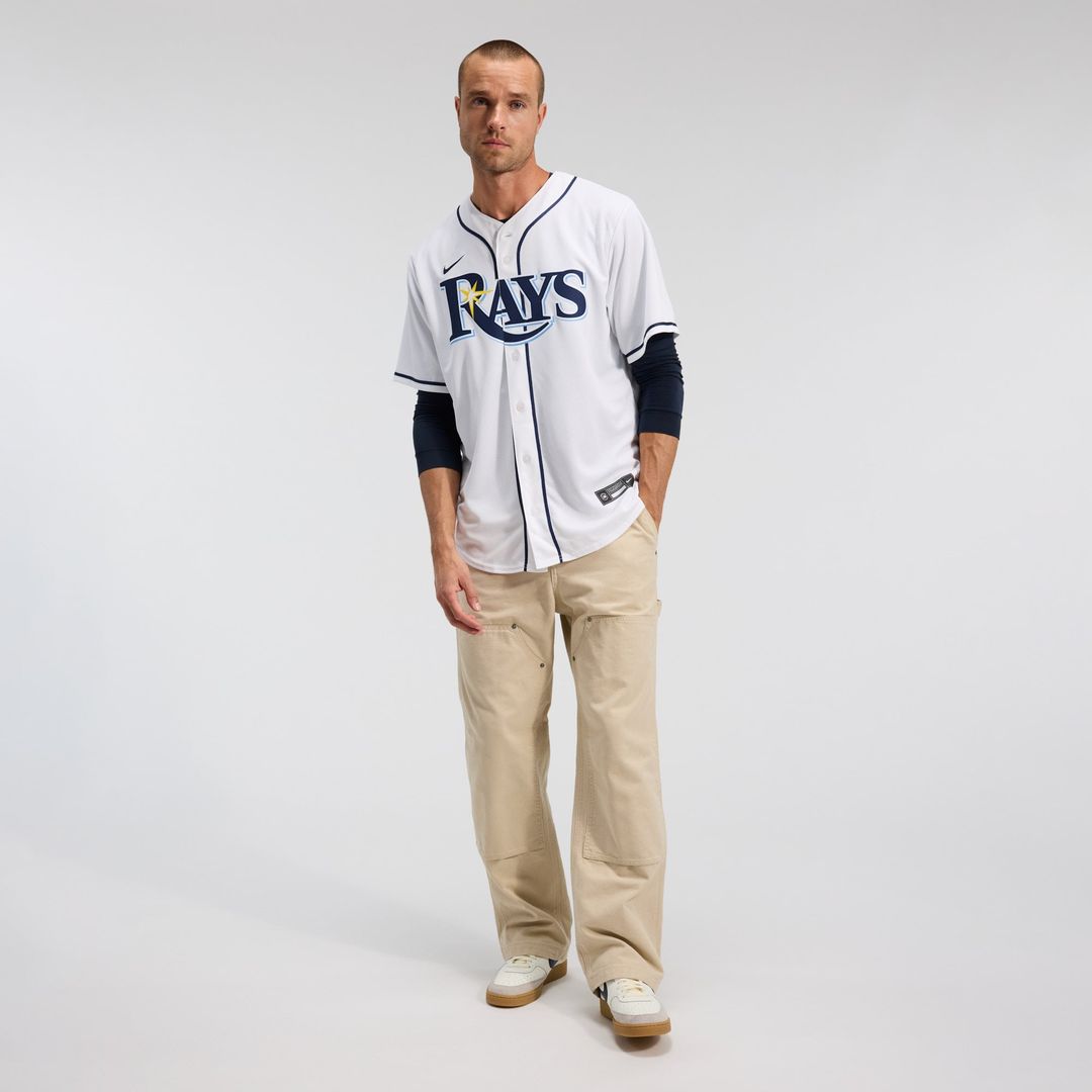 Yandy Díaz Tampa Bay Rays Home Replica Jersey - White