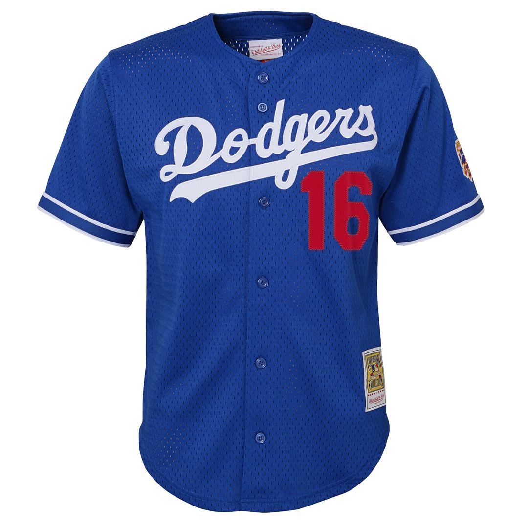 Hideo Nomo Los Angeles Dodgers Youth Cooperstown Collection Mesh Batting Practice Jersey - Royal