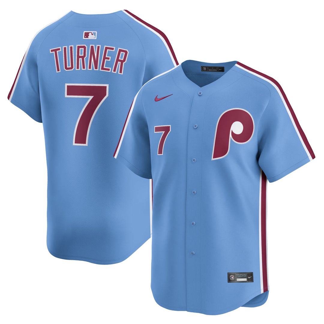 Trea Turner Philadelphia Phillies Home Limited Player Jersey - White