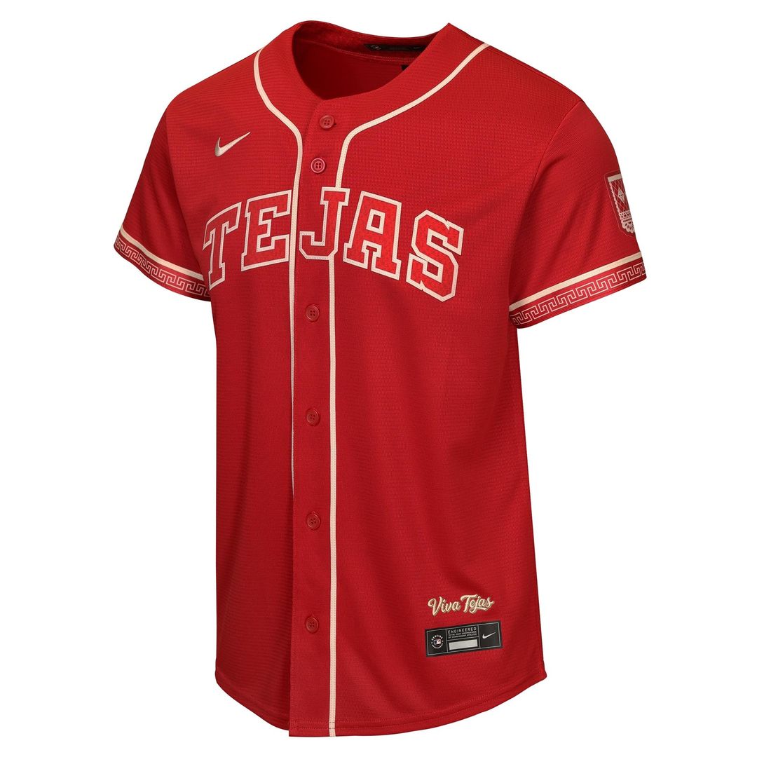 Corey Seager Texas Rangers Youth 2026 City Connect Stadium Jersey - Red