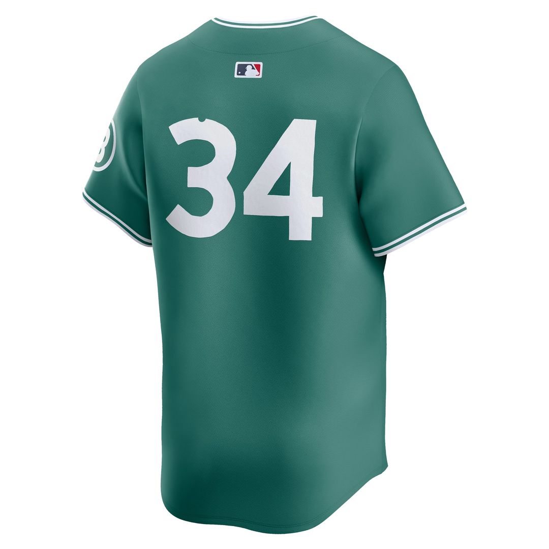 David Ortiz Boston Red Sox 2025 City Connect Limited Retired Player Jersey - Green