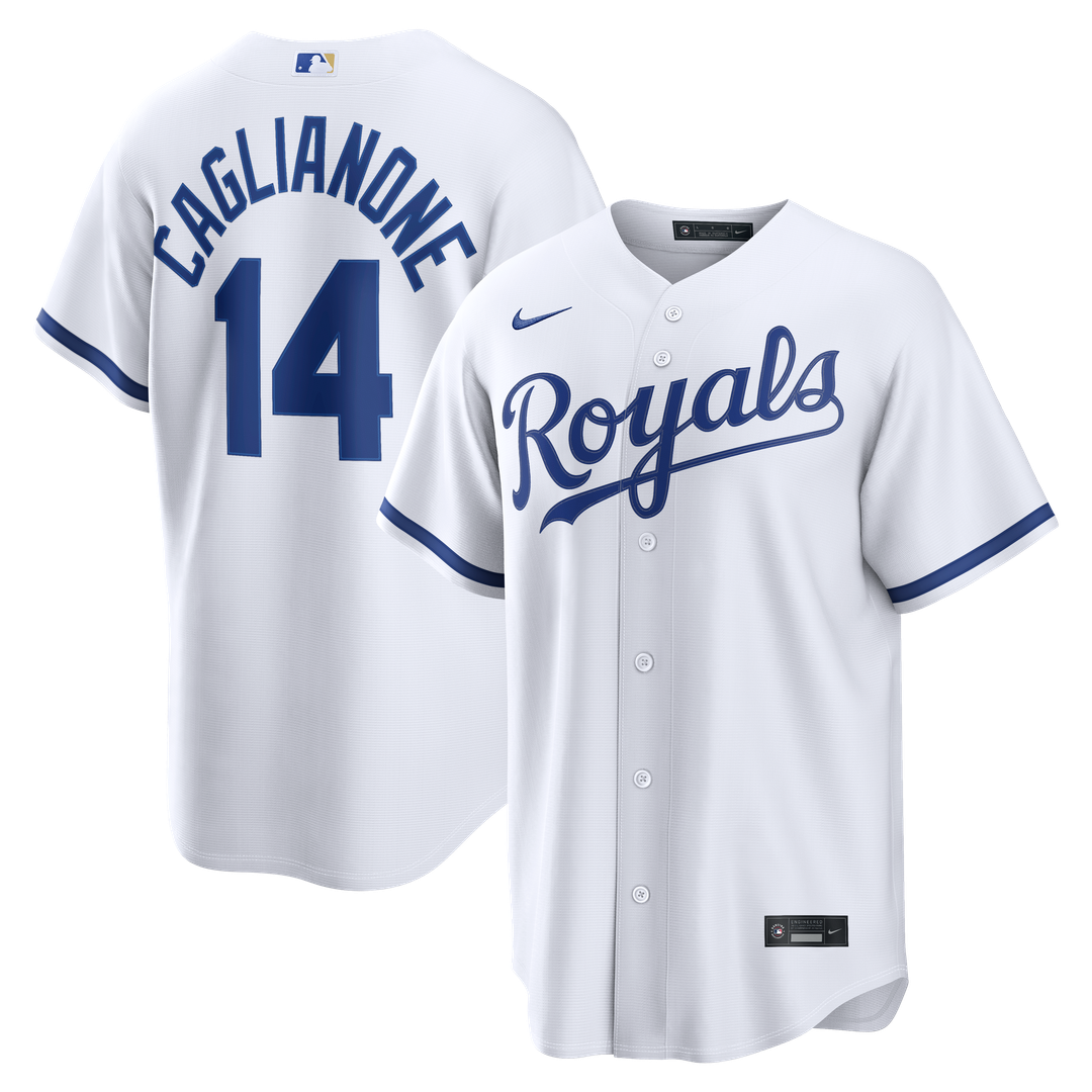 Jac Caglianone Kansas City Royals Home Replica Jersey - White