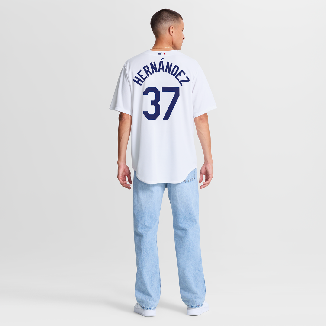 Teoscar Hernández Los Angeles Dodgers Home Replica Jersey - White