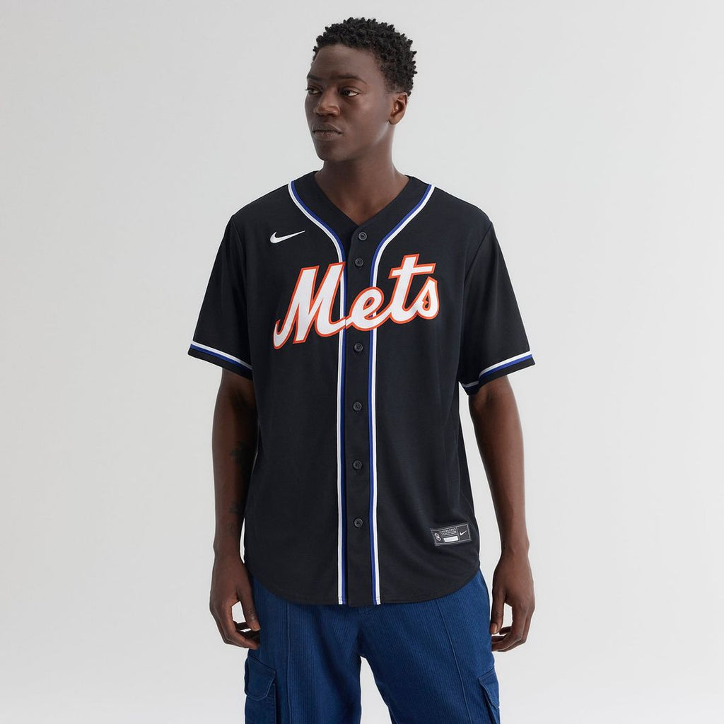 Juan Soto New York Mets Fashion Replica Black Out Jersey