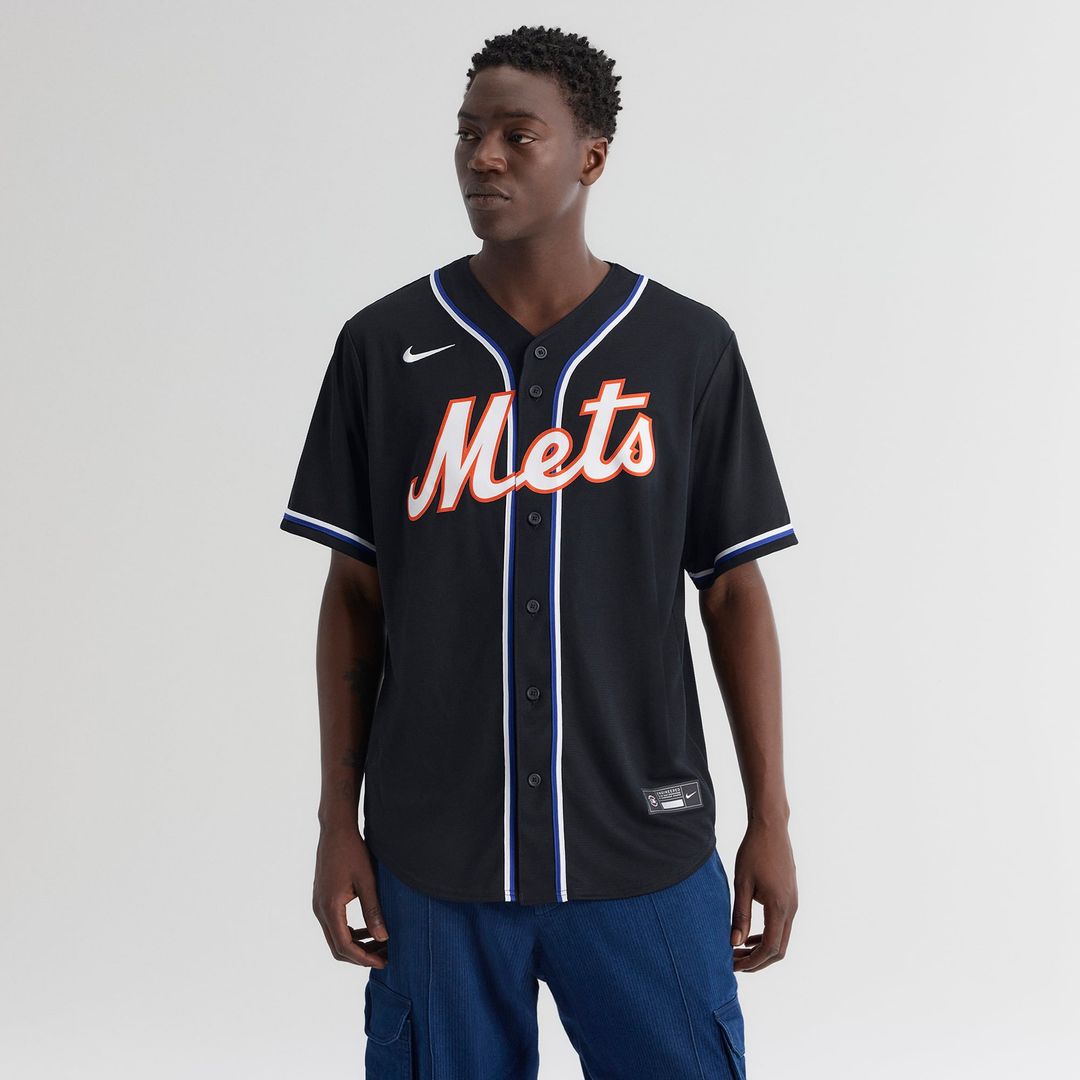 Juan Soto New York Mets Fashion Replica Black Out Jersey