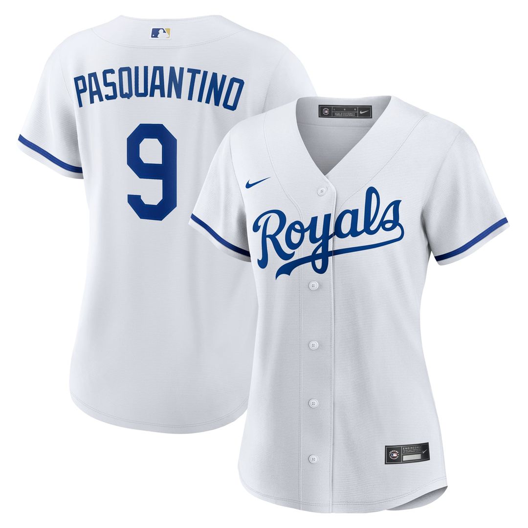 Vinnie Pasquantino Kansas City Royals Women's Home Replica Jersey - White